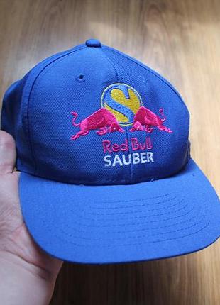 Вінтажна гоночна бейсболка кепка red bull sauber f1 vintage cap 90s формула 1