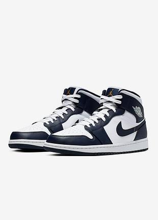 Дитячі кросівки nike air jordan 1 mid (31р.19-19,5см)