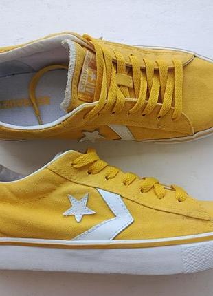 Кеды converse pro leather vulc ox редкий архивный релиз 2013  желтые размер 41