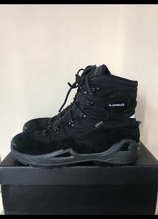 Шкіряні черевики lowa gore tex
