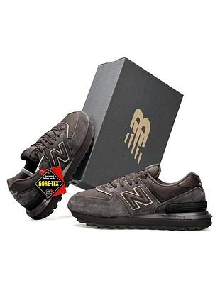 Мужские кроссовки new balance 574 classic 1977x chocolate brown