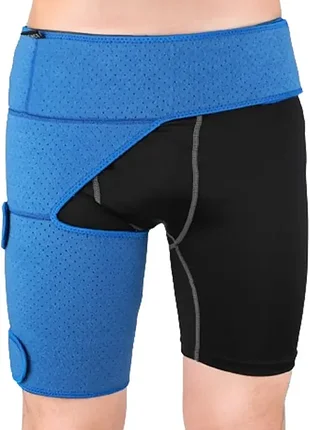 Бандаж тазовостеговый размер s-m-l-xl универсальный на левую ногу тазовый бедровой на бедро неопреновый фиксирующий