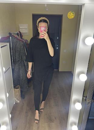 Футболка з мереживом zara