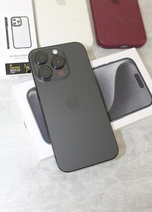 Apple iphone 15 pro 128gb black titanium 91%