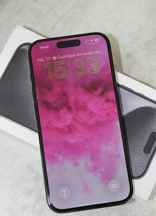 Apple iphone 15 pro 128gb black titanium 91% 4