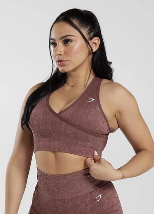 Бра gymshark adapt animal seamless bra