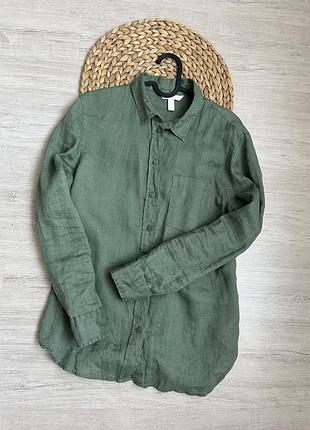 Льняна сорочка від h&m