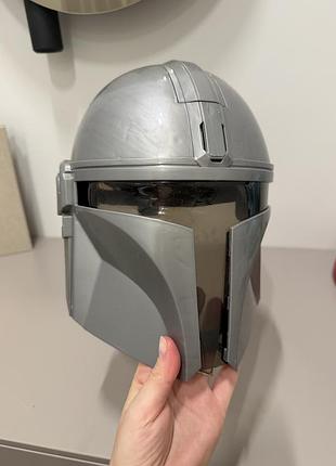 Електронна маска шолом мандалорця star wars hasbro зі звуком, оригінал
