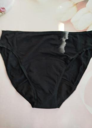 Коттоновые трусы для критических дней размер 4xl
