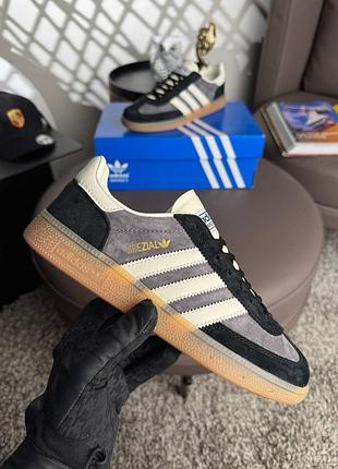 Чоловічі кросівки adidas handball spezial m grey black white
