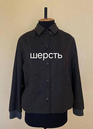 Коллекционный винтажный шерстяной бомбер götz modell (original loden, w. germany) - стиль old money