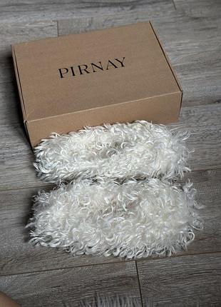 Домашні капці pirnay тапочки жіночі сліпери овечка розмір 36