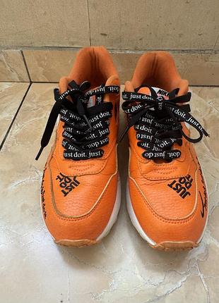 Кросівки  nike air max 1 “just do it” orange, ao1021-800, розмір eu 40