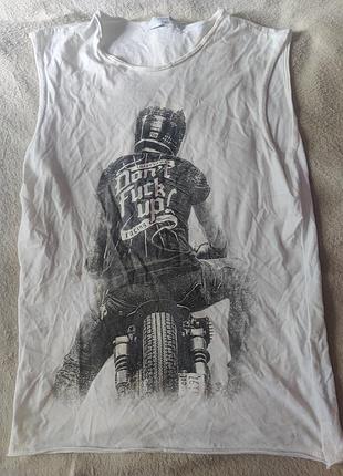 Майка безрукавка biker