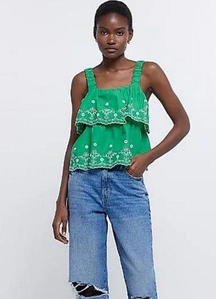 Гарний бавовняний топ river island