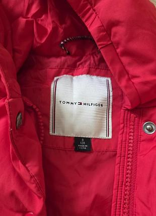 Пуховик девчачий hilfiger 4
