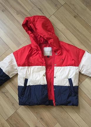 Пуховик девчачий hilfiger 3