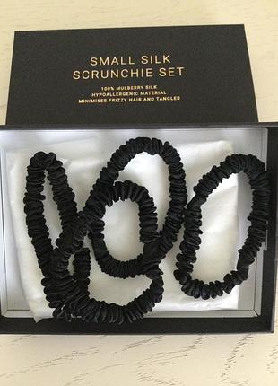 Резинка для волосся з натурального шовку silkscrunchie