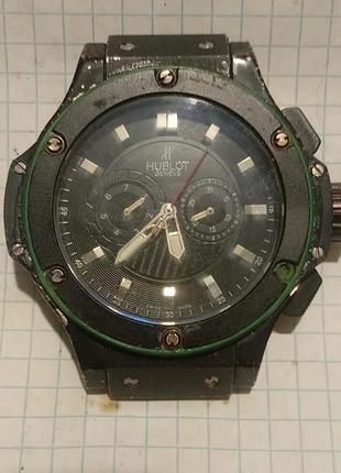 Годинник хронограф hublot big bang автоподзавод.