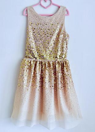✨нарядна сукня h&m для дівчинки  10-11 років, зріст 146✨
