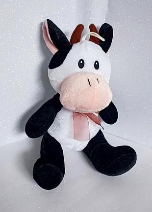 Мягкая игрушка плюшевая коровка