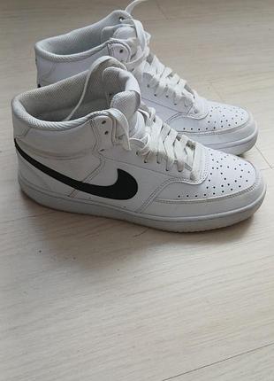 Кросівки nike високі кросівки білі оригінал хайтопи осінні кросівки