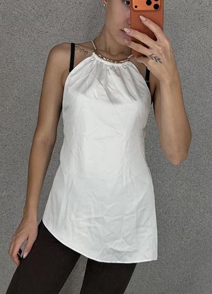 Атласна блуза zara