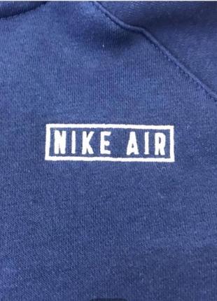 Синя кофта nike air 4