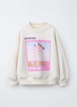 Новий світшот від zara, huntrix, розмір 12/13 років (156см)