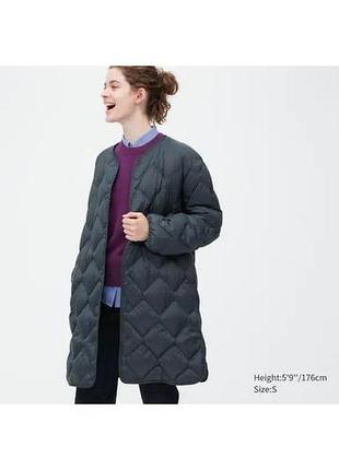 Ультра легке пальто на пуху uniqlo