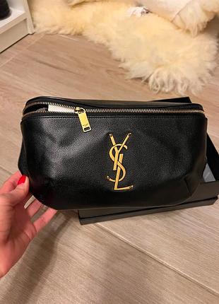 Сумка бананка ysl