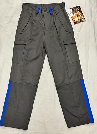 Професійні захисні робочі штани бренду securtex, розрахованого на захист від термічних ризиків електричної дуги, полум'я та під час зварювальних робіт