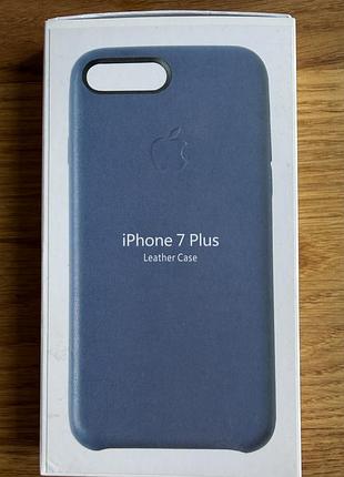 Оригінальний apple leather case для iphone 7 plus