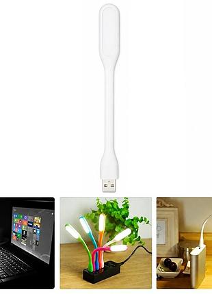 Портативная гибкая лампа tn-x100-cob white с питанием от usb