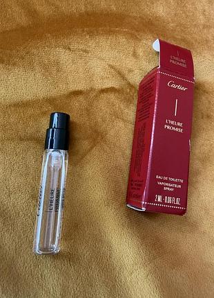 Cartier l'heure perdue пробник духів