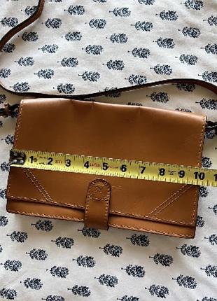 Сумка через плече zara basic зі шкіри 10