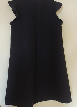 Темно-синя сукня для дівчинки 2
