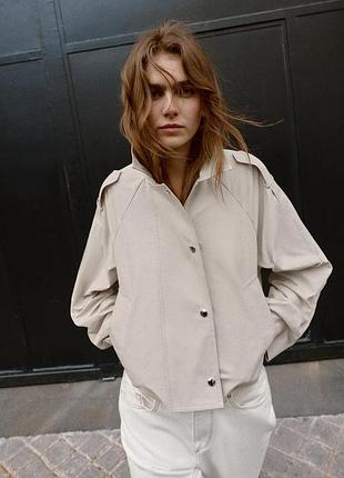 Тренч zara