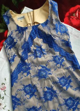 Платье дизайнерское атлас и гипюр на випускний2 фото