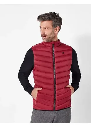 Чоловічий стьобаний жилет livergy x u.s. grand polo equipment & apparel