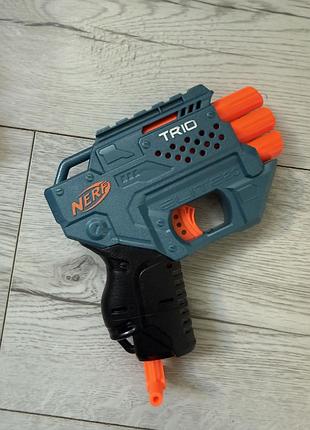 Іграшковий бластер nerf elite 2.0 trio sd-3 (без патронів)