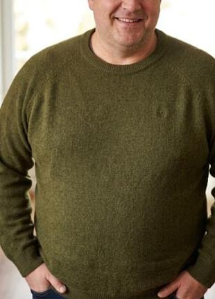 Чоловічий светр ,вовна, брендовий, супер батал lincoln 3xl-,5xl
