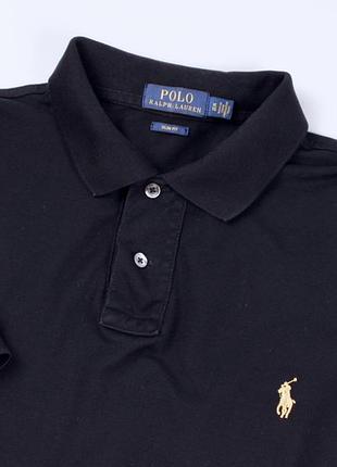 Чоловіча футболка поло polo ralph lauren gold