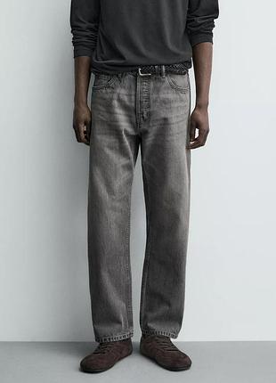 Чоловічі джинси zara relaxed fit