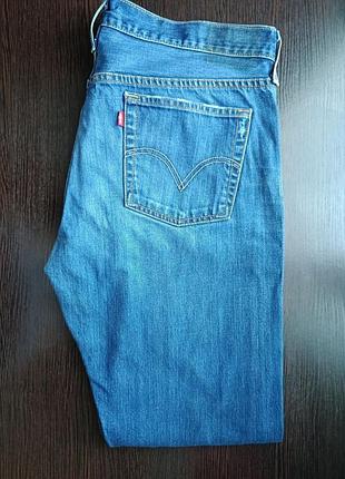 Вінтажні джинси levi's 501 original system fly made in mexico