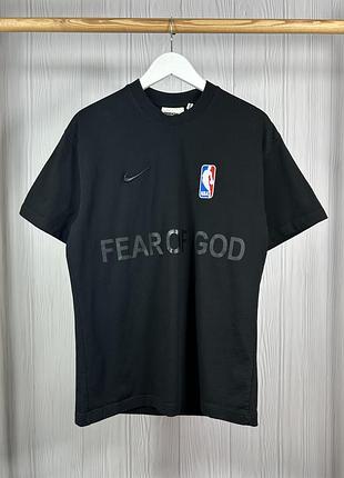 Nike fear of god nba футболка з гарним дизайном розмір м