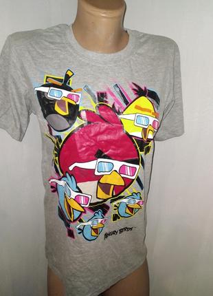 Р 164\170  новая футболка angry birds