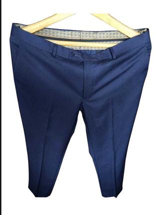 Брюки ted baker wool trousers navy