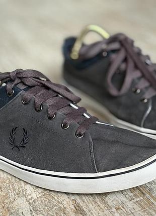 Кеди чоловічі fred perry canvas low top uk 10 45 розмір 29 см