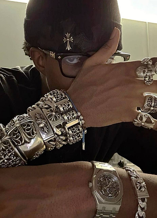 Окуляри chrome hearts 2